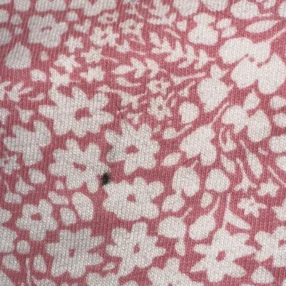 Pink VS Women's Pink Floral‎ Sleeveless Nightgown Size Medium Sleepwear Cotton - Picture 7 of 7